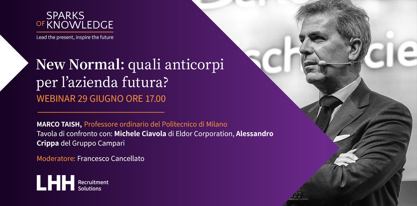 Un webinar per il futuro delle aziende | Sparks of knowledge